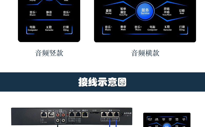 打碟房音频切换器